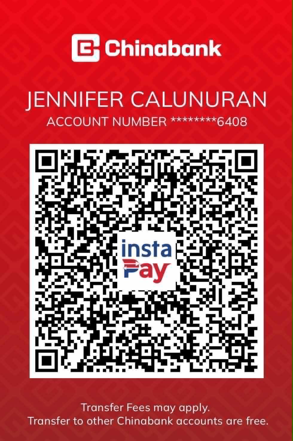 InstaPay GCash/Maya QR Code